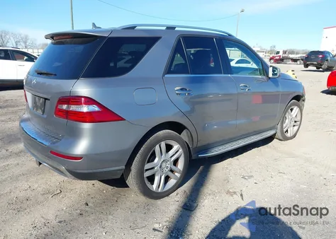 2015 Mercedes-Benz Ml 350 из США, поврежденный, VIN 4JGDA5JB3FA599924